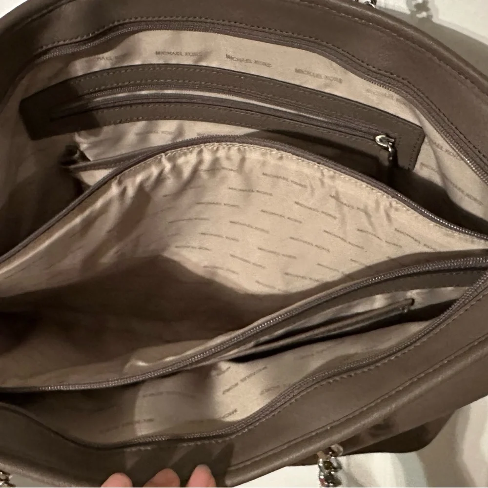 Michael Kors Gray Tote Bag - Picture 2 of 3